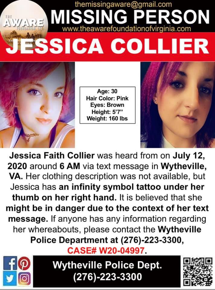 Jessica Collier flyer